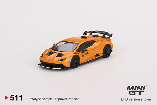Mini GT No.511 Lamborghini Huracán STO Arancio Borealis