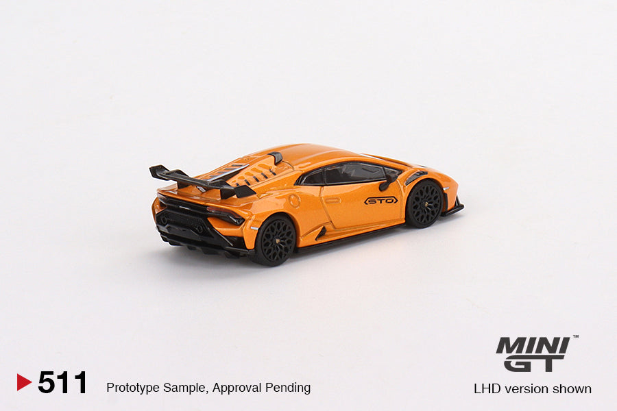 Mini GT No.511 Lamborghini Huracán STO Arancio Borealis