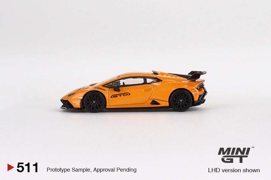 Mini GT No.511 Lamborghini Huracán STO Arancio Borealis