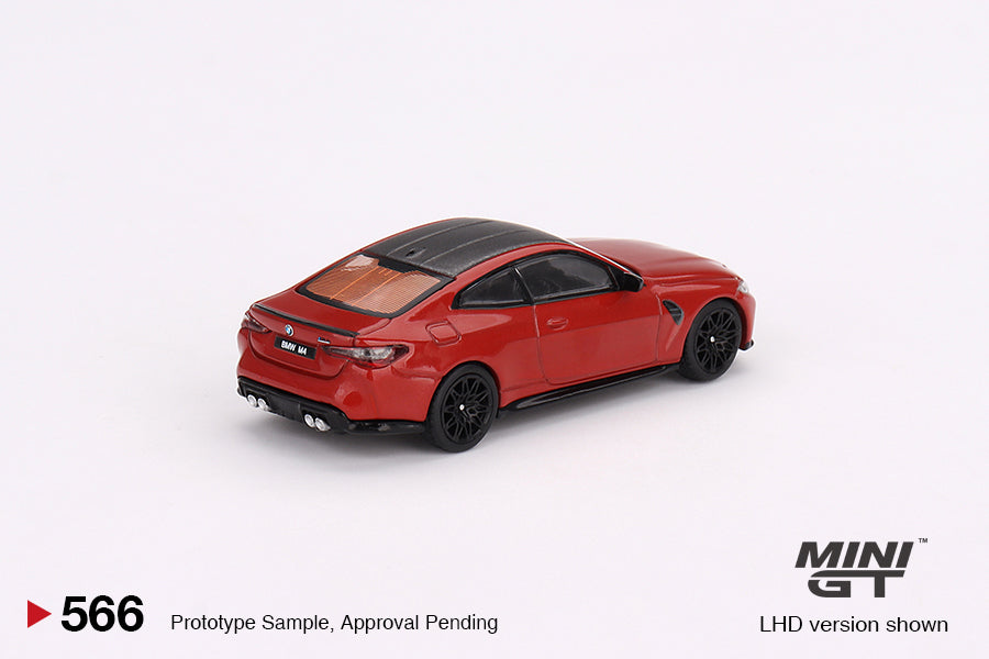 Mini GT No.566 BMW M4 Competition (G82) Toronto Red Metallic