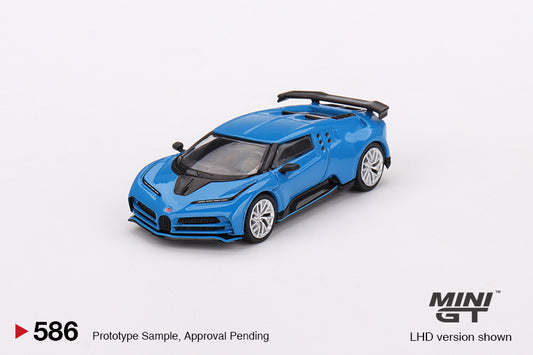 Mini GT No.586 Bugatti Centodieci Blu Bugatti