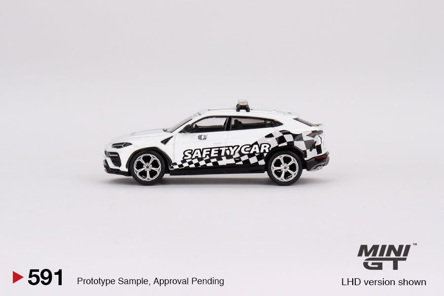 Mini GT No.591 Lamborghini Urus 2022 Macau GP Official Safety Car