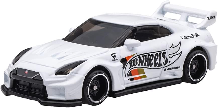 Hot Wheels HW Dream Garage 5/5 LB-Silhouette Works GT Nissan 35GT-RR Ver.2 (White) - Japanese Card