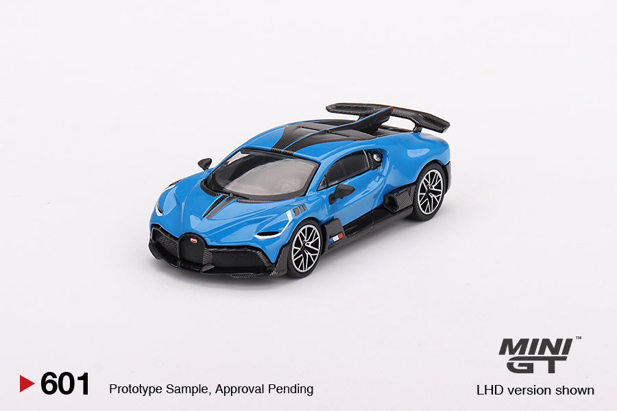 Mini GT No.601 Bugatti Divo Blu Bugatti