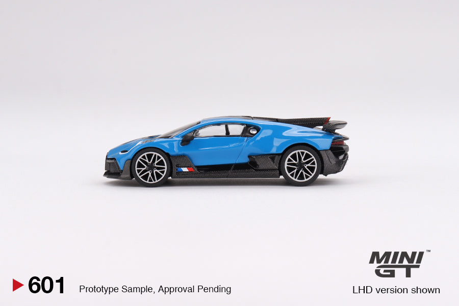 Mini GT No.601 Bugatti Divo Blu Bugatti