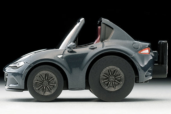 Tomytec Choro Q Zero Z-60c Mazda Roadster RF Open Roof Version (Grey)