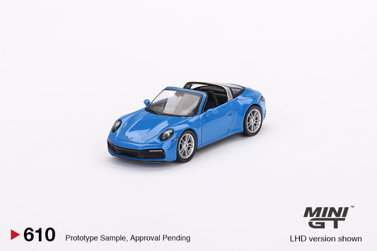 Mini GT No.610 Porsche 911 Targa 4S Shark Blue