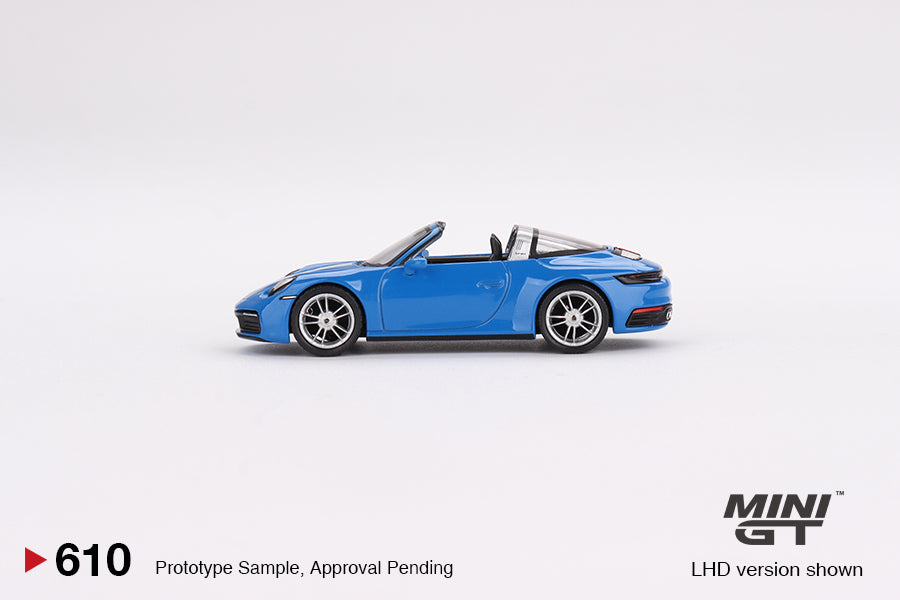 Mini GT No.610 Porsche 911 Targa 4S Shark Blue