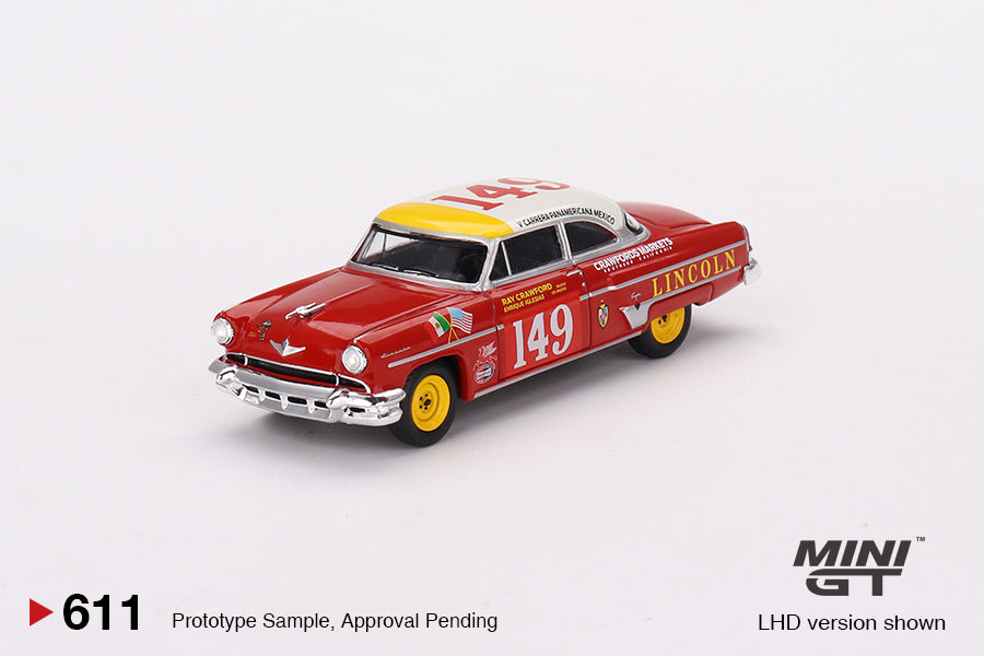 Mini GT No.611 Lincoln Capri 1954 Carrera Panamericana Class Winner #149