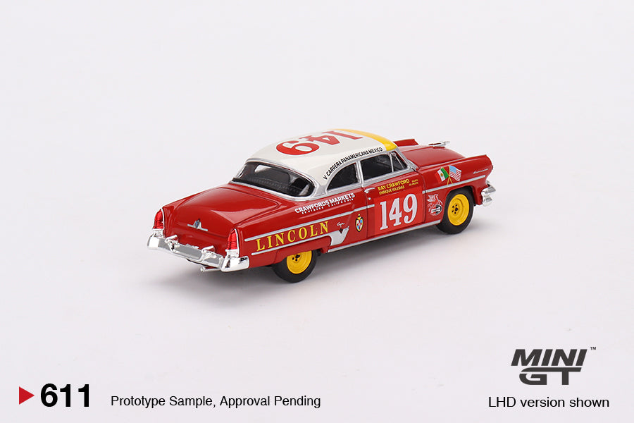 Mini GT No.611 Lincoln Capri 1954 Carrera Panamericana Class Winner #149