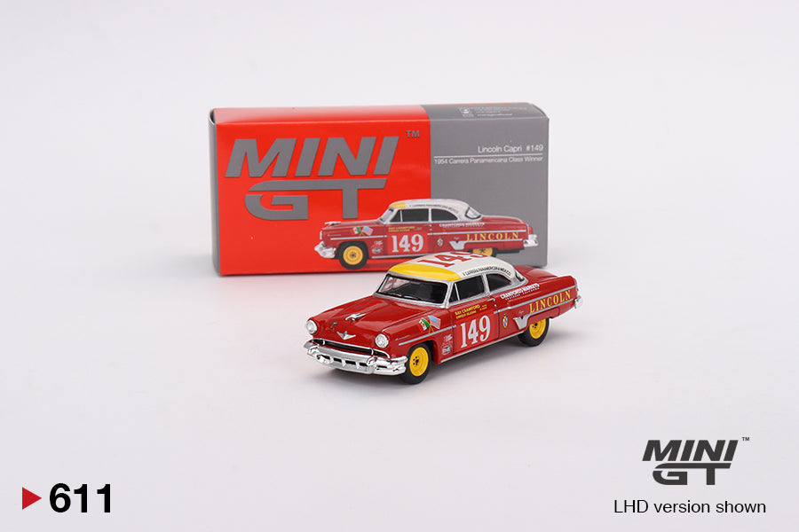Mini GT No.611 Lincoln Capri 1954 Carrera Panamericana Class Winner #149