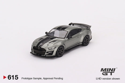 Mini GT No.615 Shelby GT500 SE Widebody Pepper Gray Metallic