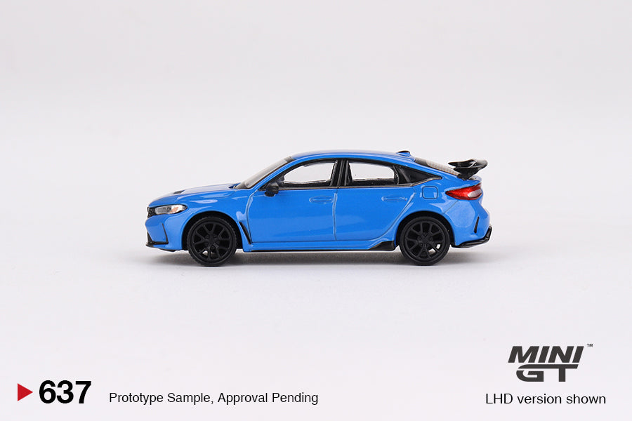 Mini GT No.637 Honda Civic Type R Boost Blue Pearl 2023