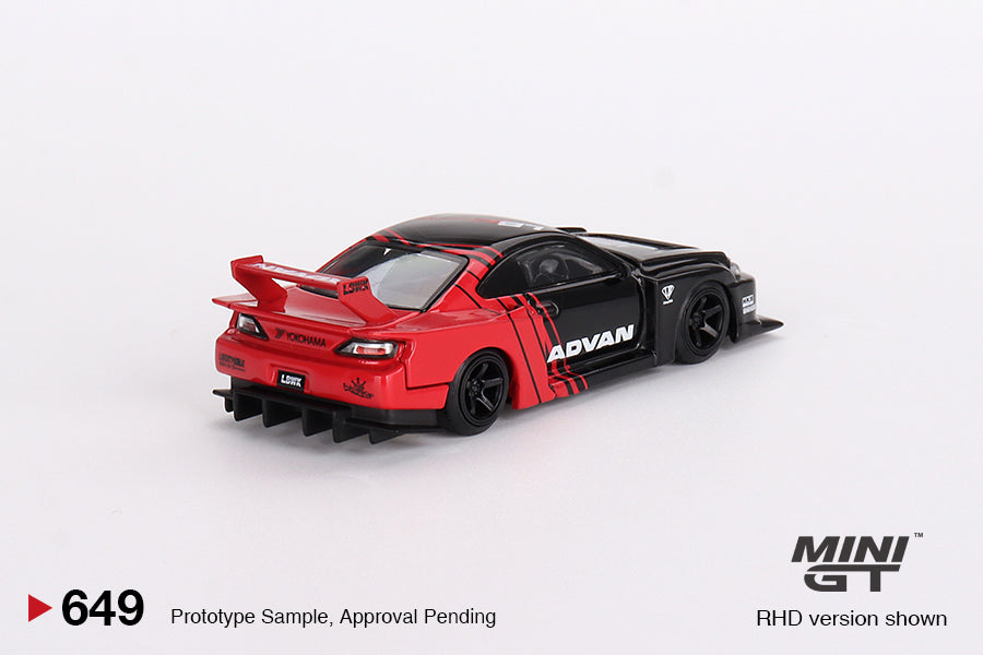 Mini GT No.649 Nissan LB-Super Silhouette S15 SILVIA ADVAN