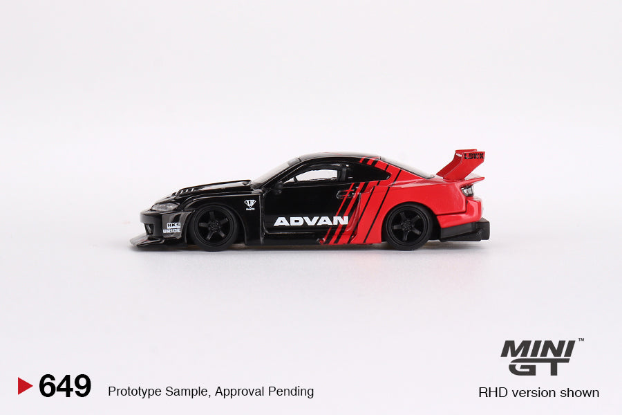 Mini GT No.649 Nissan LB-Super Silhouette S15 SILVIA ADVAN