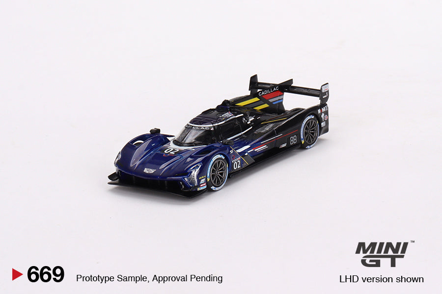 Mini GT No.669 Cadillac V-Series.R #2 2023 IMSA Daytona 24 Hrs Cadillac Racing