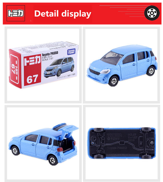 Tomica No.67 Toyota Passo (Blue)