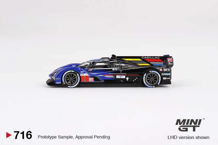 Mini GT No.716 Cadillac V-Series.R #2 2023 Le Mans 24 Hrs 3rd Place Cadillac Racing