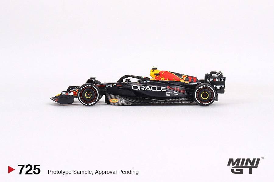 *Pre-Order* Mini GT No.725 Oracle Red Bull Racing RB19 #11 Sergio Pérez 2023 F1 2023 Saudi Arabian GP Winner