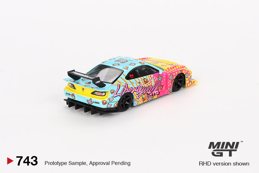 Mini GT No.743 Nissan Silvia (S15) LB-Super Silhouette LBWK KUMA