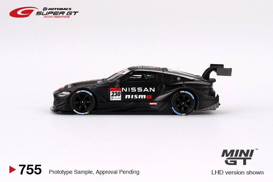 Mini GT No.755 Nissan Z GT500 #230 2021 Nismo Presentation (Blister Pack) - Super GT Series