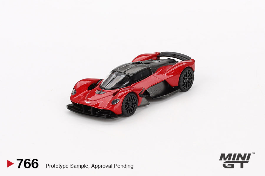 Mini GT No.766 Aston Martin Valkyrie Hyper Red