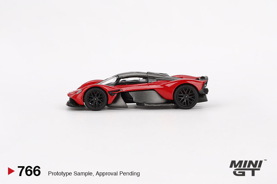 Mini GT No.766 Aston Martin Valkyrie Hyper Red