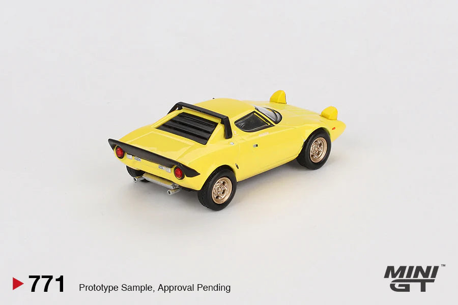 Mini GT No.771 Lancia Stratos HF Stradale Giallo Fly