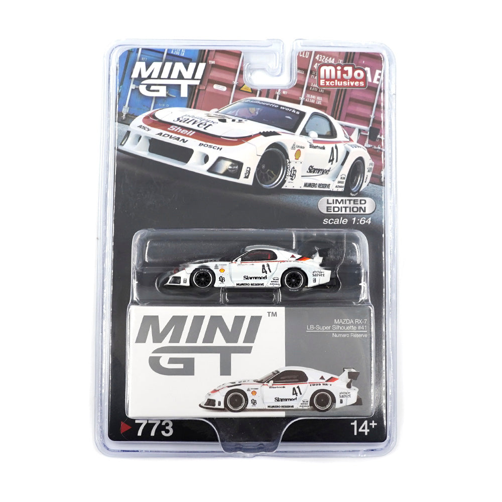 Mini GT No.773 Mazda RX-7 LB-Super Silhouette #41 Numero Reserve (Blister Pack) - MiJo Exclusives