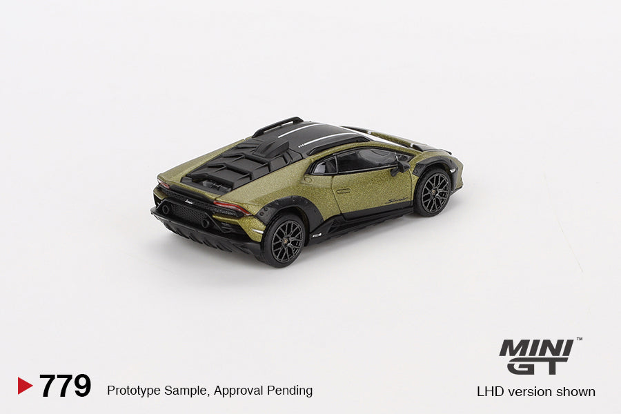 Mini GT No.779 Lamborghini Huracán Sterrato Verde Gea Matt (Blister Pack) - MIJO Exclusives