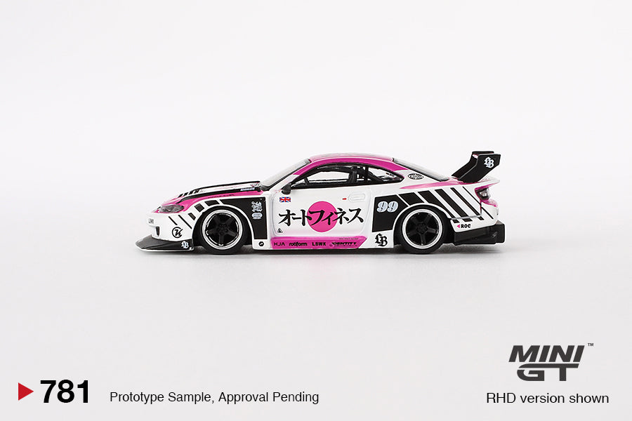 Mini GT No.781 Nissan SILVIA (S15) LB-Super Silhouette Auto Finesse SEMA 2023 (Blister Pack)