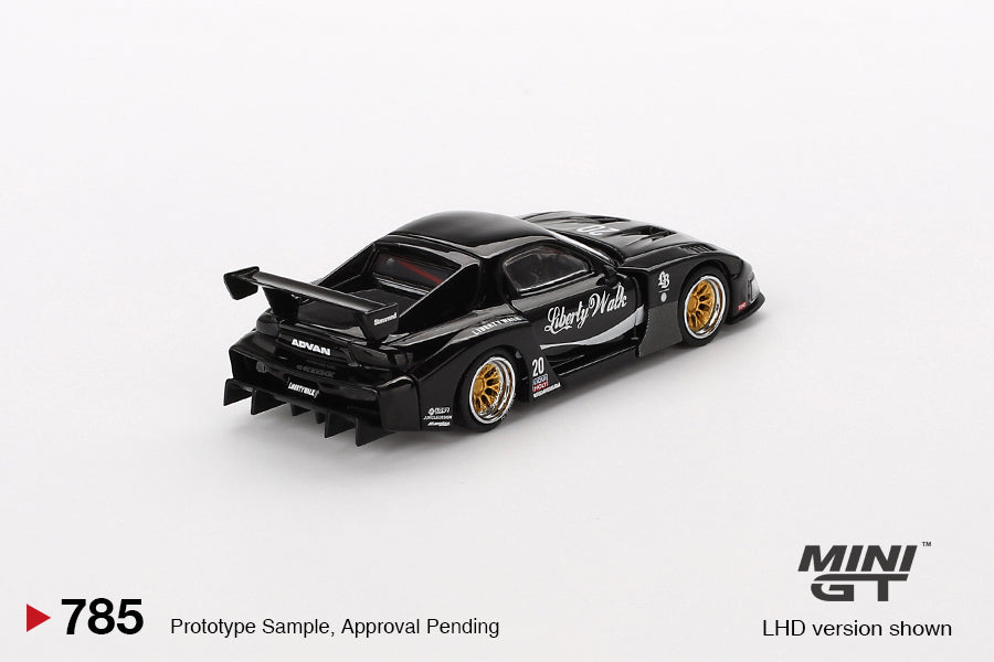 Mini GT No.785 Mazda RX-7 LB-Super Silhouette Liberty Walk Black