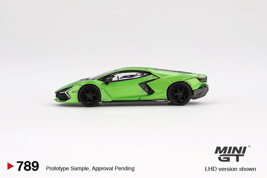 Mini GT No.789 Lamborghini Revuelto Verde Selvans