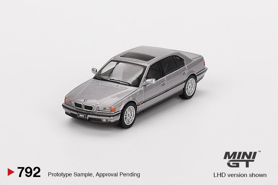 *Pre-Order* Mini GT No.792 BMW 750IL Aspen Silver Metallic