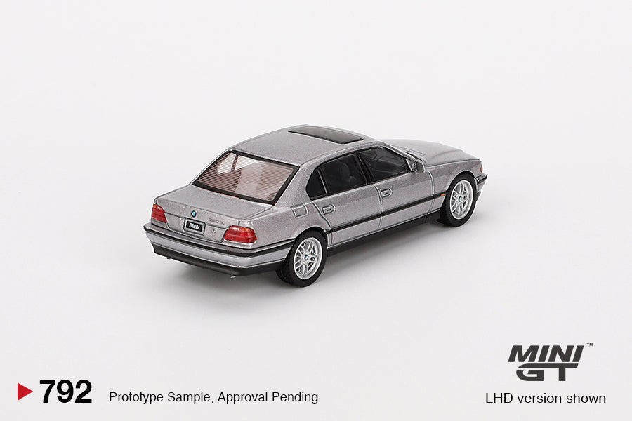 *Pre-Order* Mini GT No.792 BMW 750IL Aspen Silver Metallic
