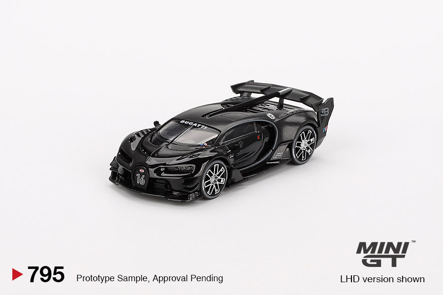 Mini GT No.795 Bugatti Vision Gran Turismo Black