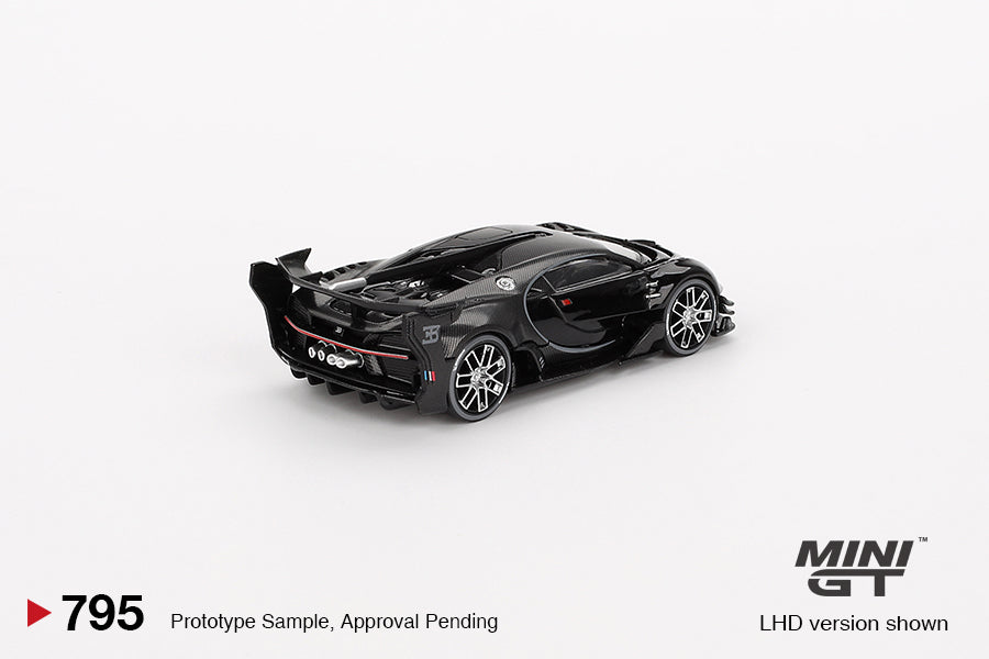Mini GT No.795 Bugatti Vision Gran Turismo Black