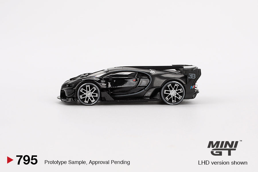 Mini GT No.795 Bugatti Vision Gran Turismo Black