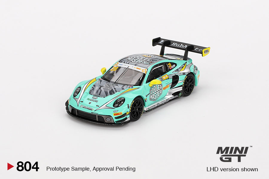 Mini GT No.804 Porsche 911 GT3 R #28 2023 FIA GT World Cup 70th Macau Grand Prix HubAuto Racing