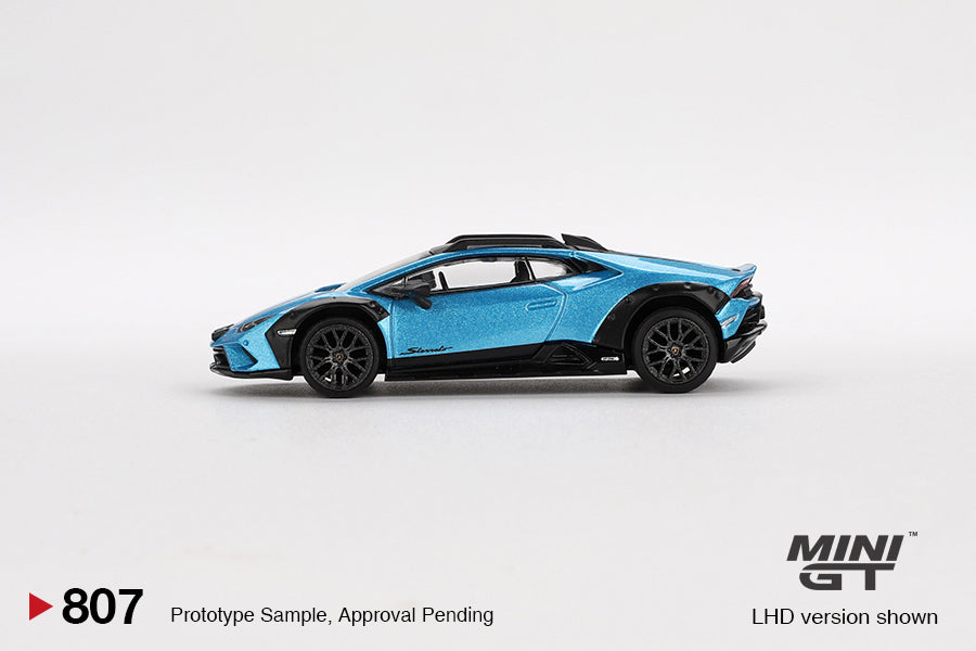 Mini GT No.807 Lamborghini Huracán Sterrato Blu Aegir
