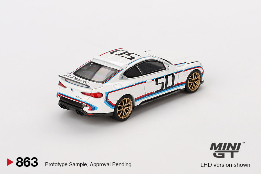 Mini GT No.863 BMW 3.0 CSL White