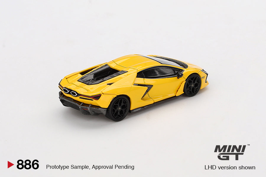 Mini GT No.886 Lamborghini Revuelto Giallo