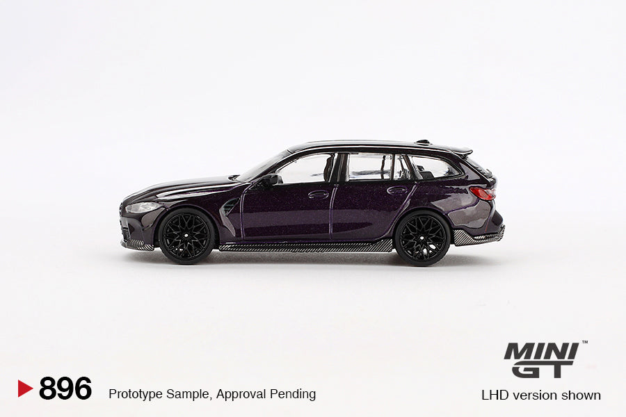 Mini GT No.896 BMW M3 M Performance Touring Daytona Violet