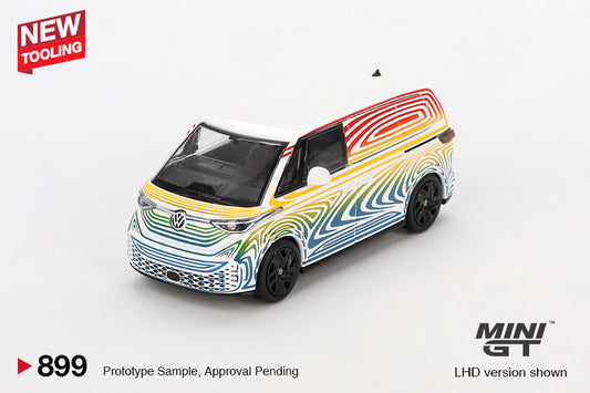 Mini GT No.899 Volkswagen ID. Buzz  Prototype "Rainbow"
