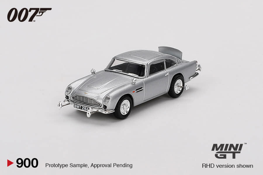 Mini GT No.900 Aston Martin DB5 “Goldfinger” - English Blister Packaging
