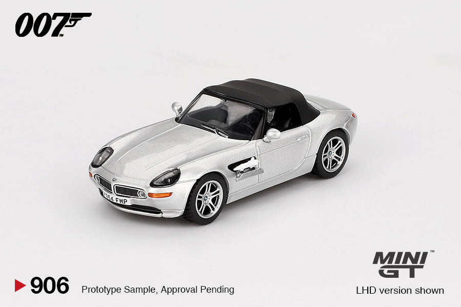 *Pre-Order* Mini GT No.906 BMW Z8 James Bond "The World Is Not Enough" - English Blister Packaging