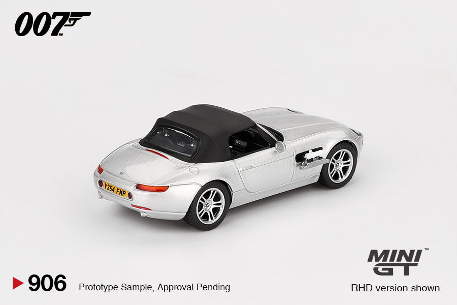 *Pre-Order* Mini GT No.906 BMW Z8 James Bond "The World Is Not Enough" - English Blister Packaging