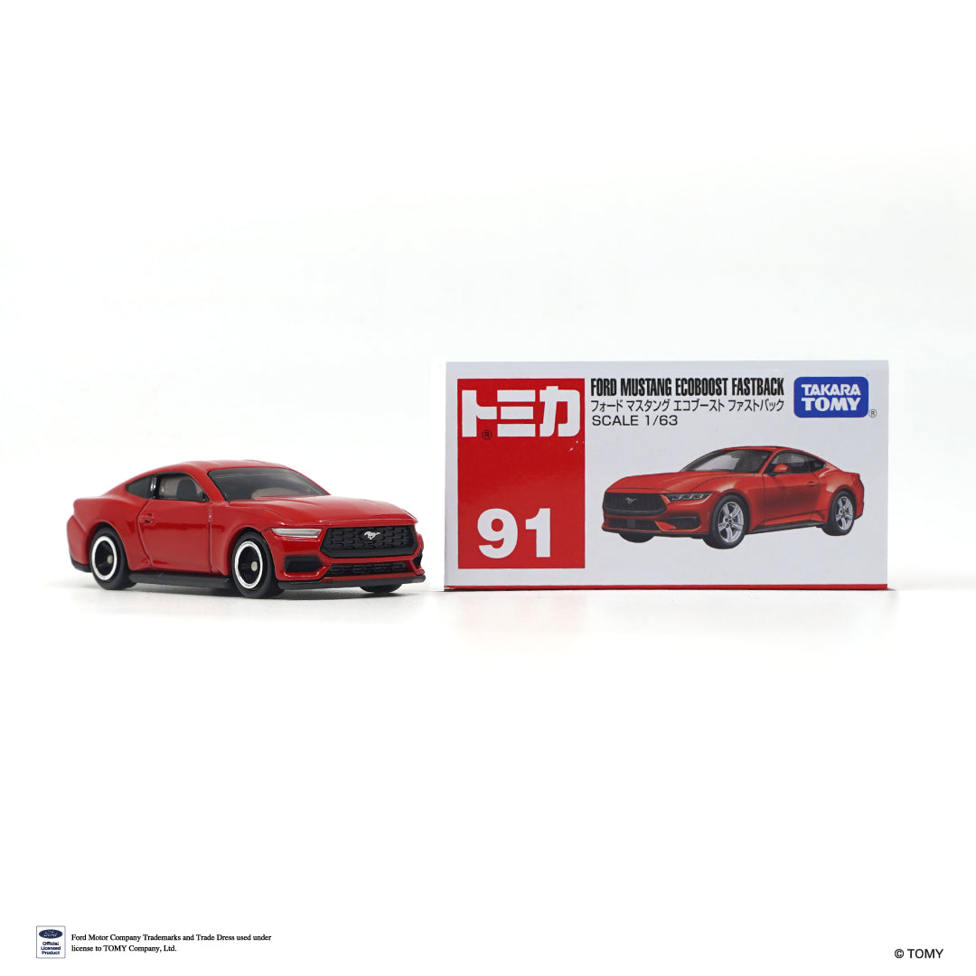 Tomica No.91 Ford Mustang Ecoboost Fastback
