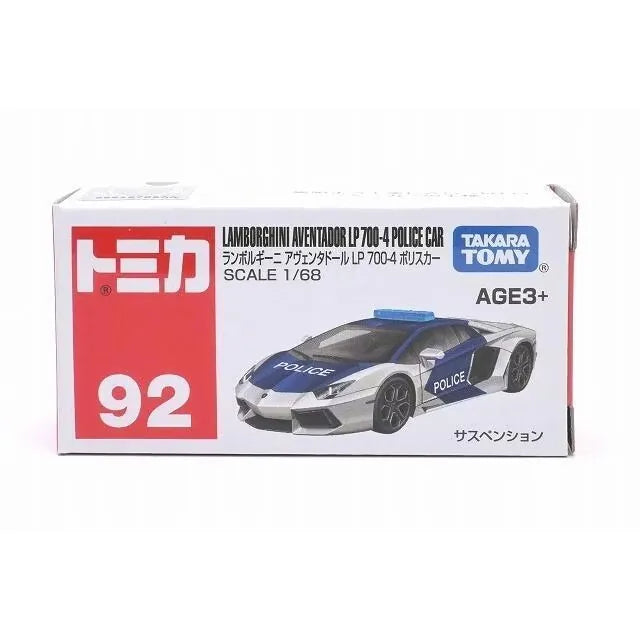 Tomica No.92 Lamborghini Aventador LP 700-4 Police Car