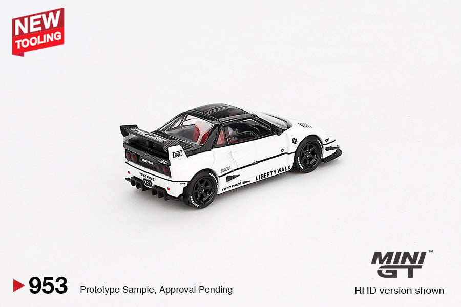 Mini GT No.953 Mazda AZ-1 Liberty Walk LB40 2024 Tokyo Auto Salon White